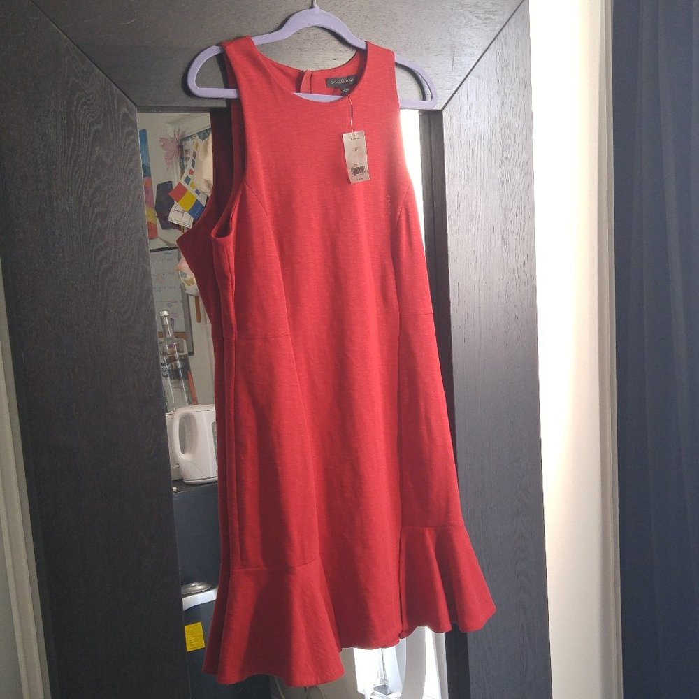 Banana Republic Ponte Red Dress NWT Size 12
